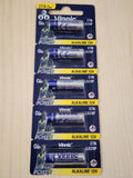 5 pc 12V Vinnic Alkaline Batteries A27, 27A, MN27, GP27A, 8LR732, L828 Fresh