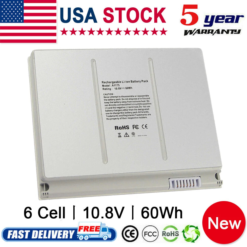A1175 Laptop Battery Replace for Apple Macbook Pro 15" A1150 A1260 A1226 A1211