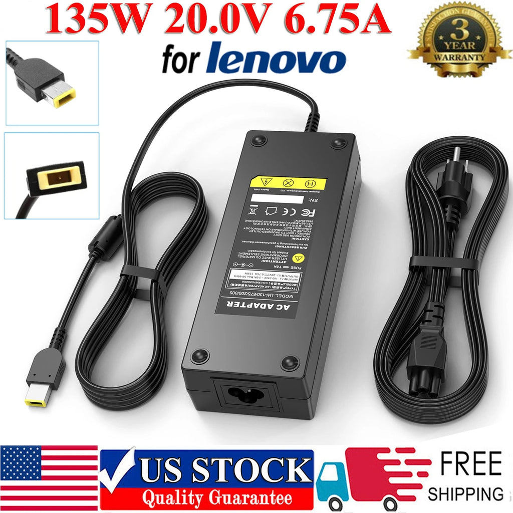 135W AC Adapter Charger For Lenovo Thinkpad IdeaPad Y700 Y40-70 Y50-70 Y70-70