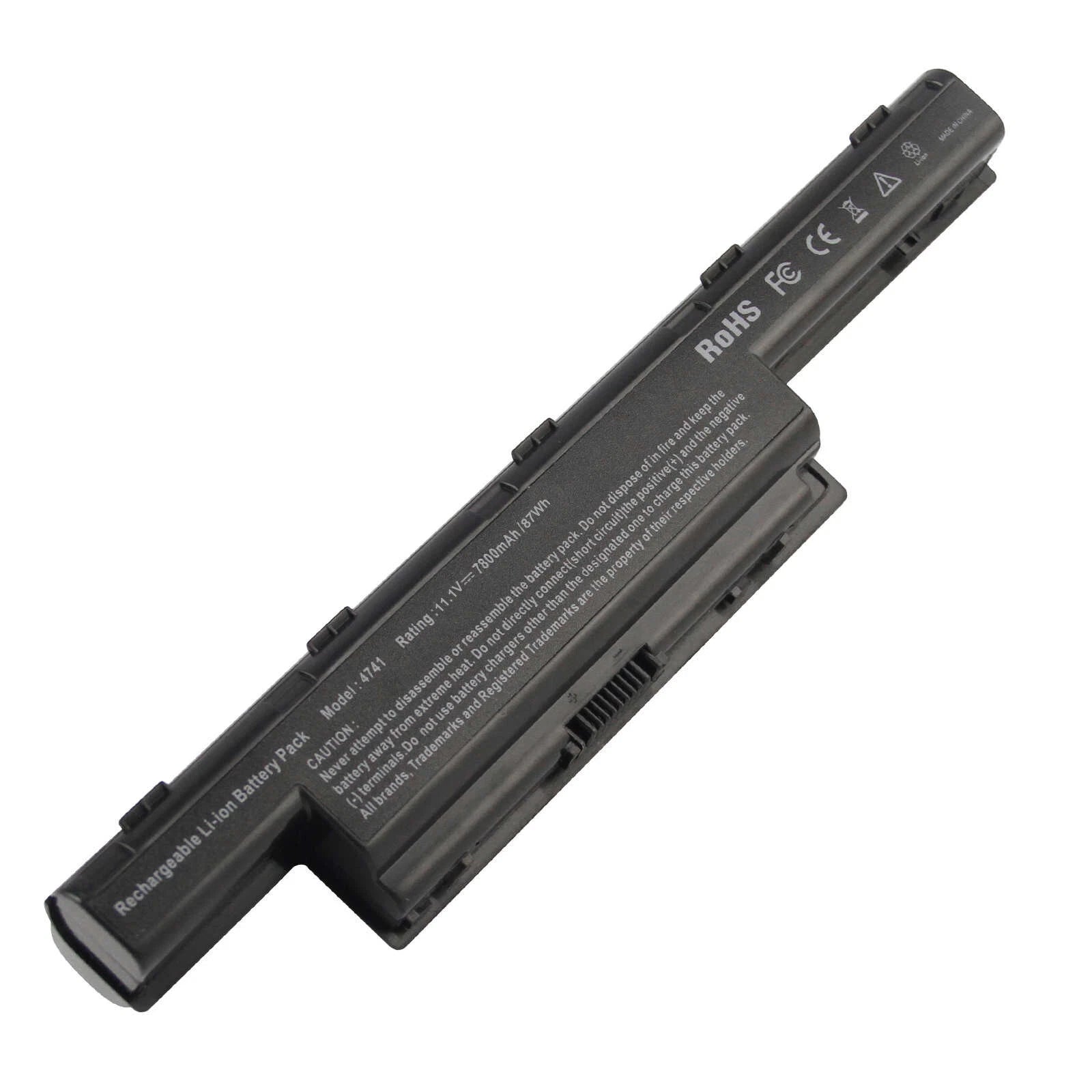 7800mAh AS10D41 Battery For Acer Aspire4000 4551 4551G 4771G 4741 4771 5741 9Cel
