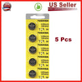 5x New Original Toshiba CR1632 3V Lithium Coin Cell Battery (5 Batteries) CR1632