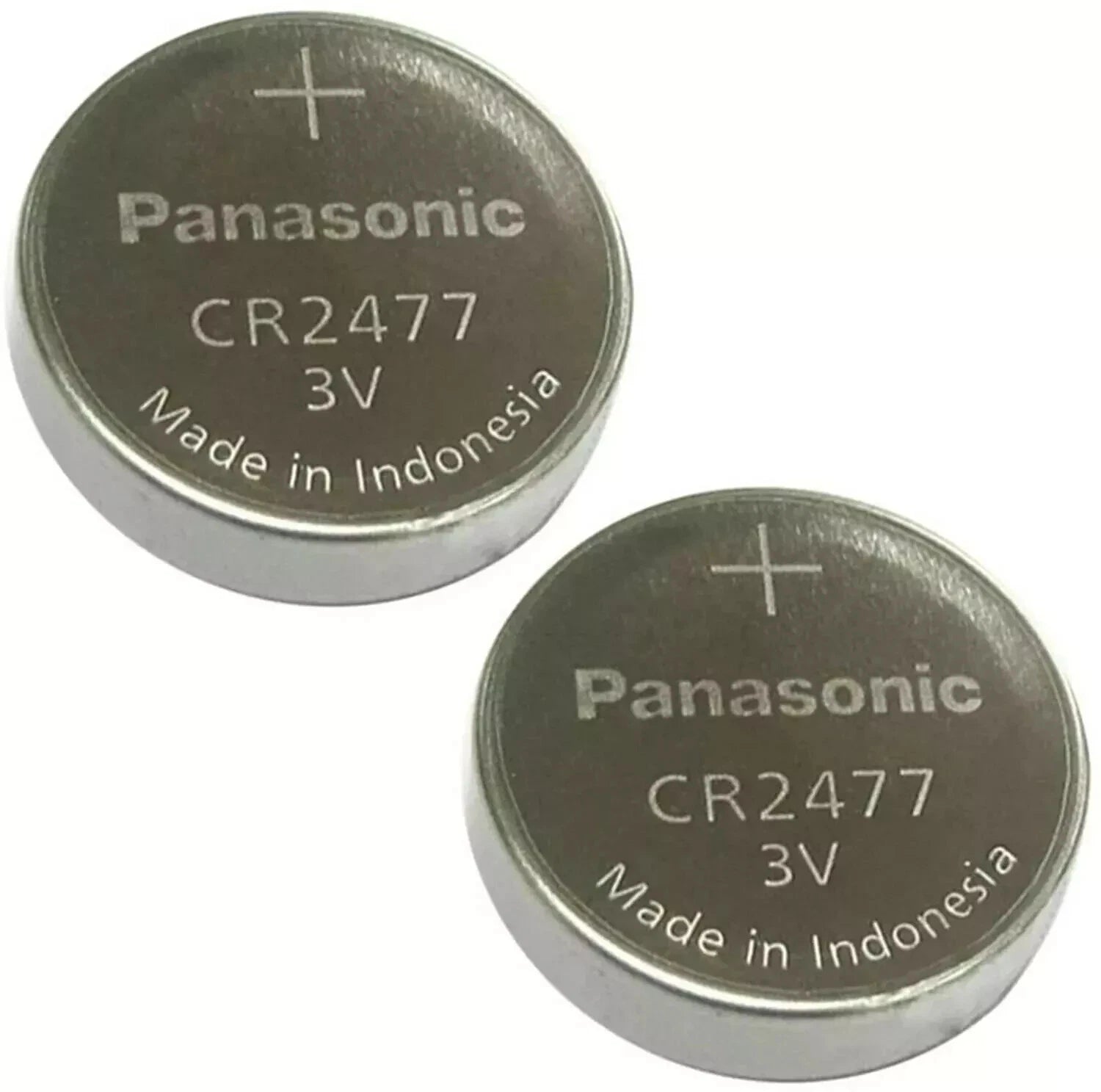 2 pc new BULK CR2477 2477 Lithium Coin Cell 3V Battery expire 08/2034 (48)