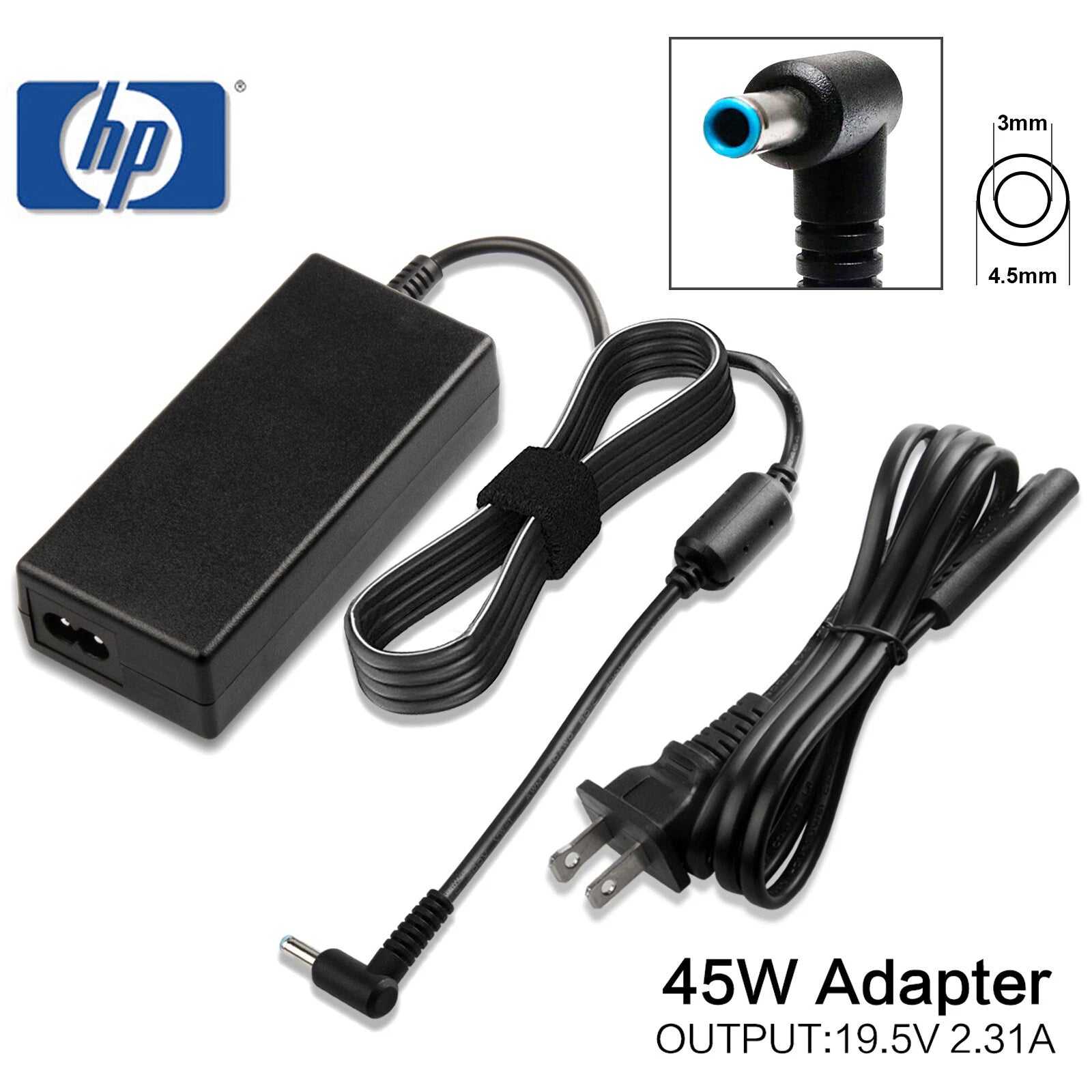 Charger AC Adapter For HP 15-ba009dx 15-ba079dx 15-ba113cl 15-bs015dx 15-bs113dx