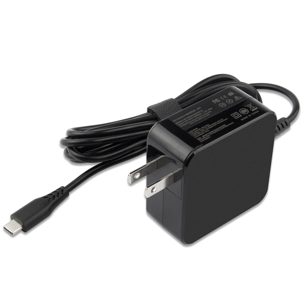 45W USB-C AC Power Adapter Charger For Acer Chromebook Spin Type-C Power Cord