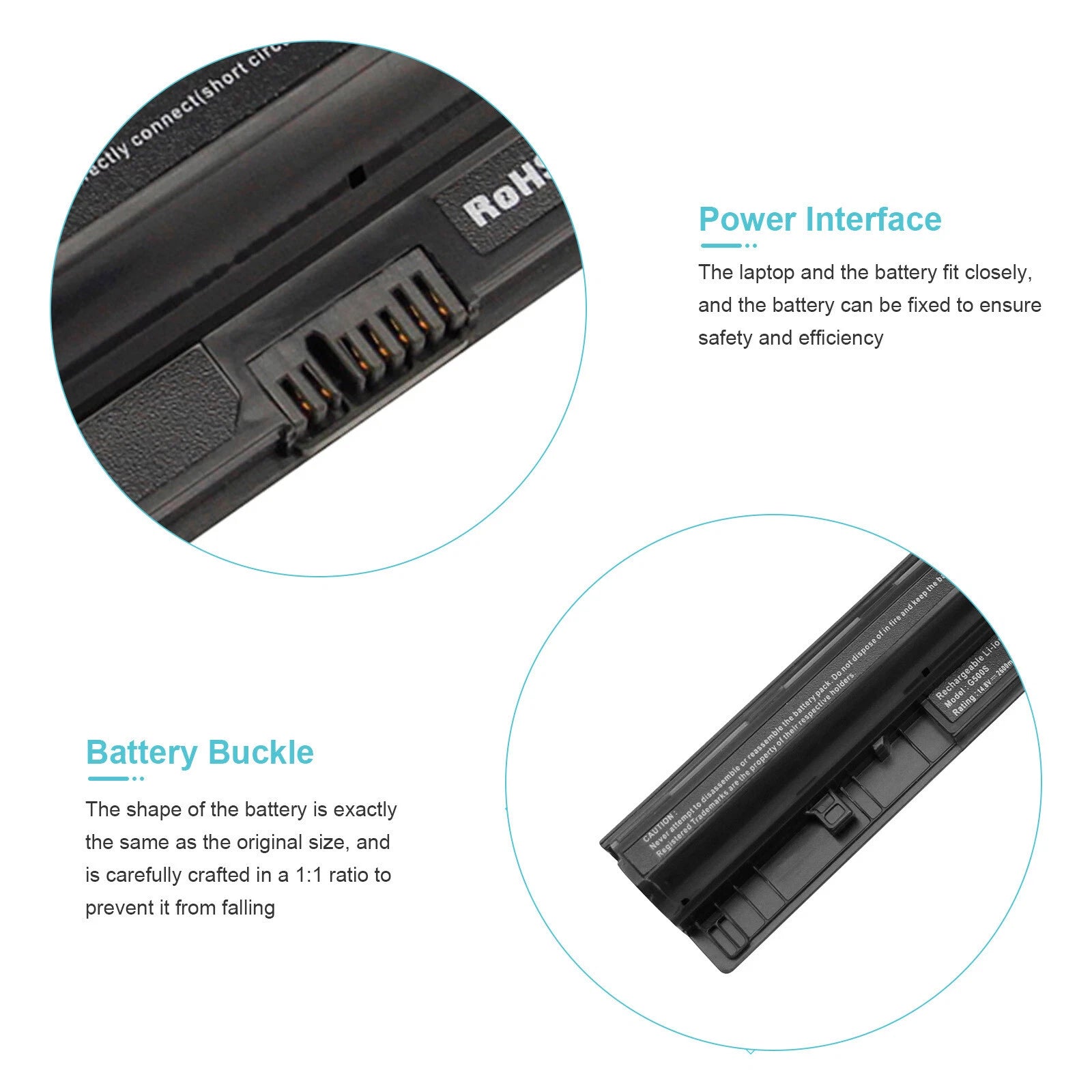 L12L4E01 L12M4A02 L12M4E01 Battery for Lenovo IdeaPad Z710 G500S G400S 2600mAh