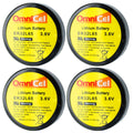 4x OmniCel ER32L65 3.6V 1Ah Sz 1/10D Lithium Battery Nickel Pins Sensors