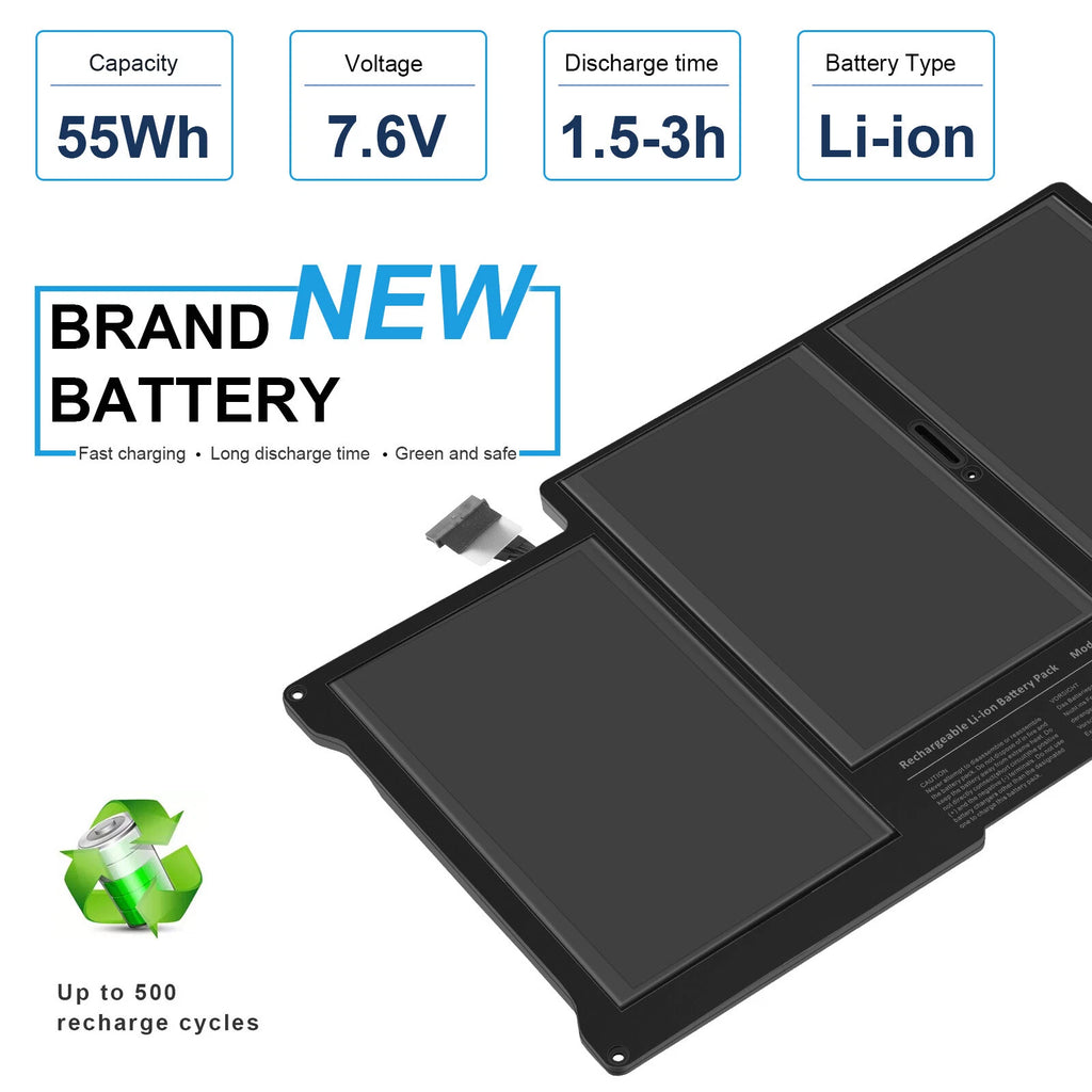 Brand New 13" For MacBook Air A1496 Battery A1466 Model 2013 2014 2015 2017