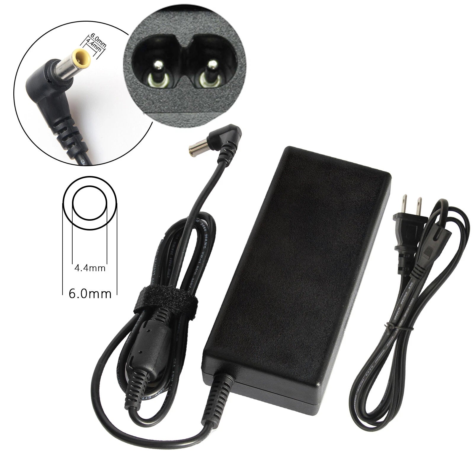 AC Adapter For LG 49LJ5100 49LJ510M 49LF5100 43LF5100 LED TV Power Supply Cord