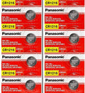 Panasonic Long Lasting for Digital Electronics CR-1216 8 Batteries Per Pack