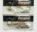 Energizer 379 (SR521SW) Silver Oxide Battery 1.55 Volt 2 Pcs