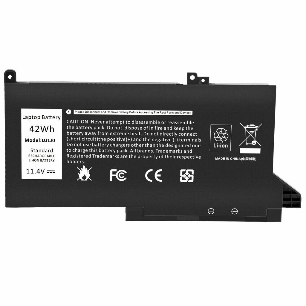 DJ1J0 42Wh Laptop Battery For DELL Latitude 12 7000 7280 7480 Series PGFX4 ONFOH