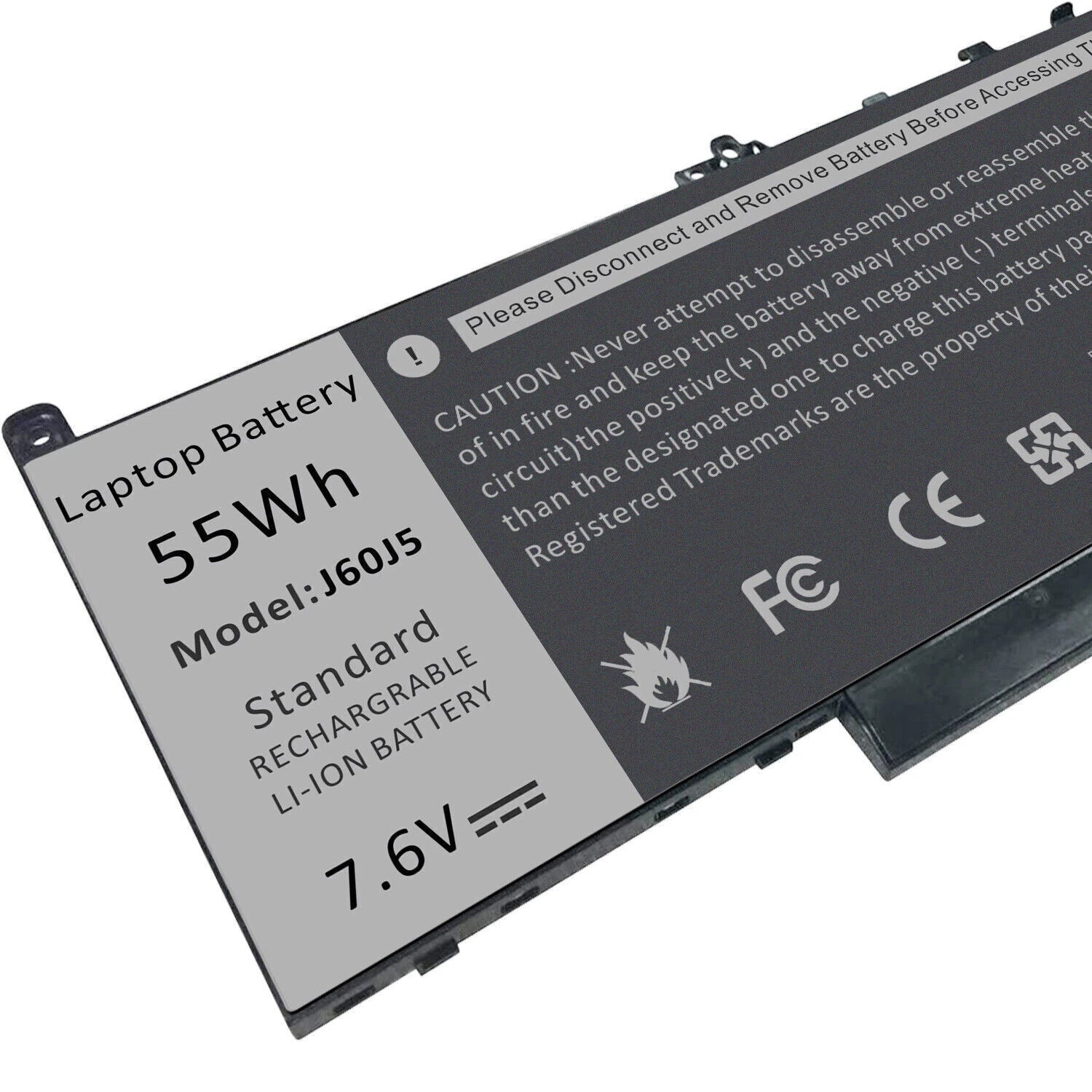 Battery J60J5 MC34Y For Dell Latitude E7270 E7470 WYWJ2 GG4FM 451-BBSY 451-BBSX