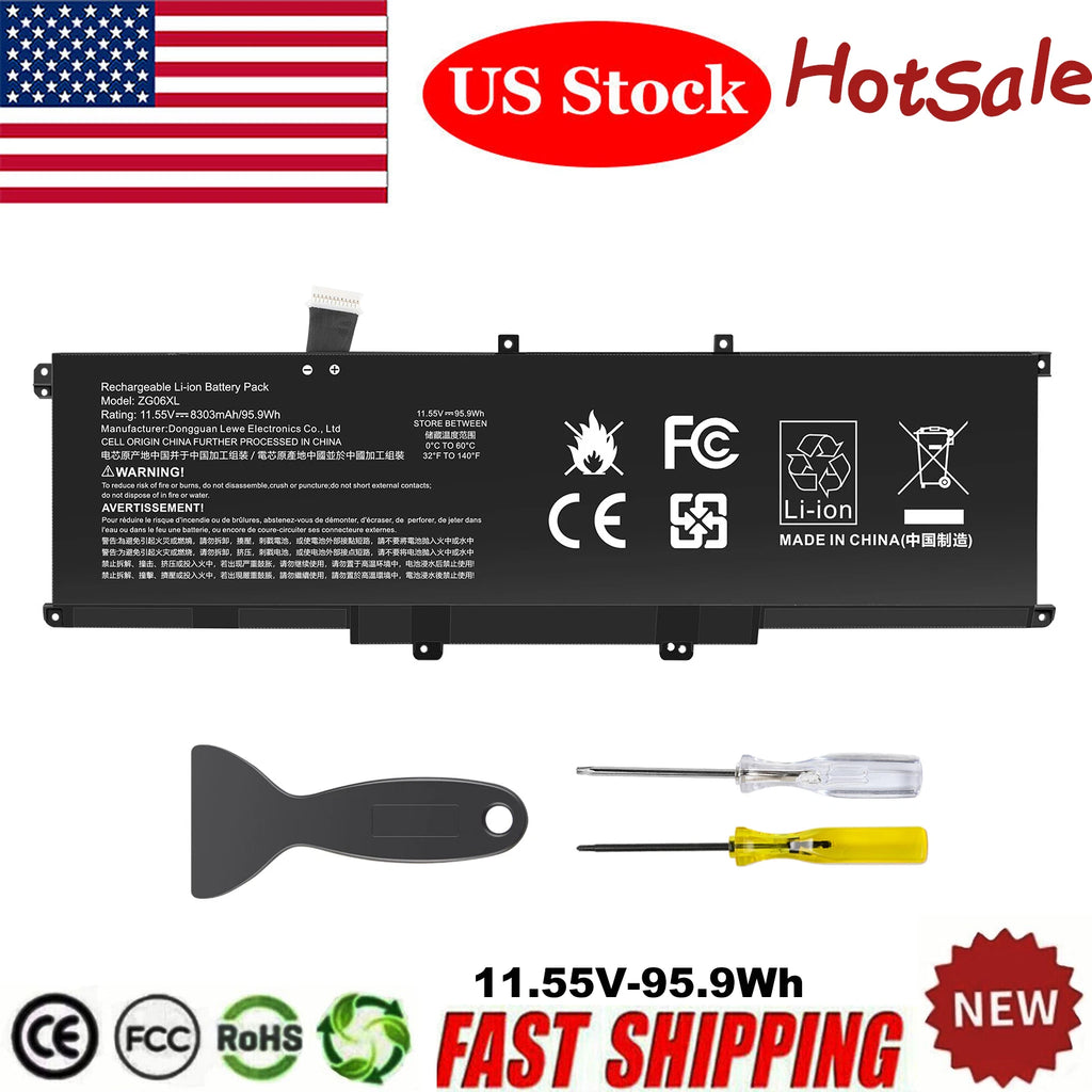 ZG06XL Laptop Battery For HP ZBook Studio X360 G5 Elitebook 1050 G1 Series New