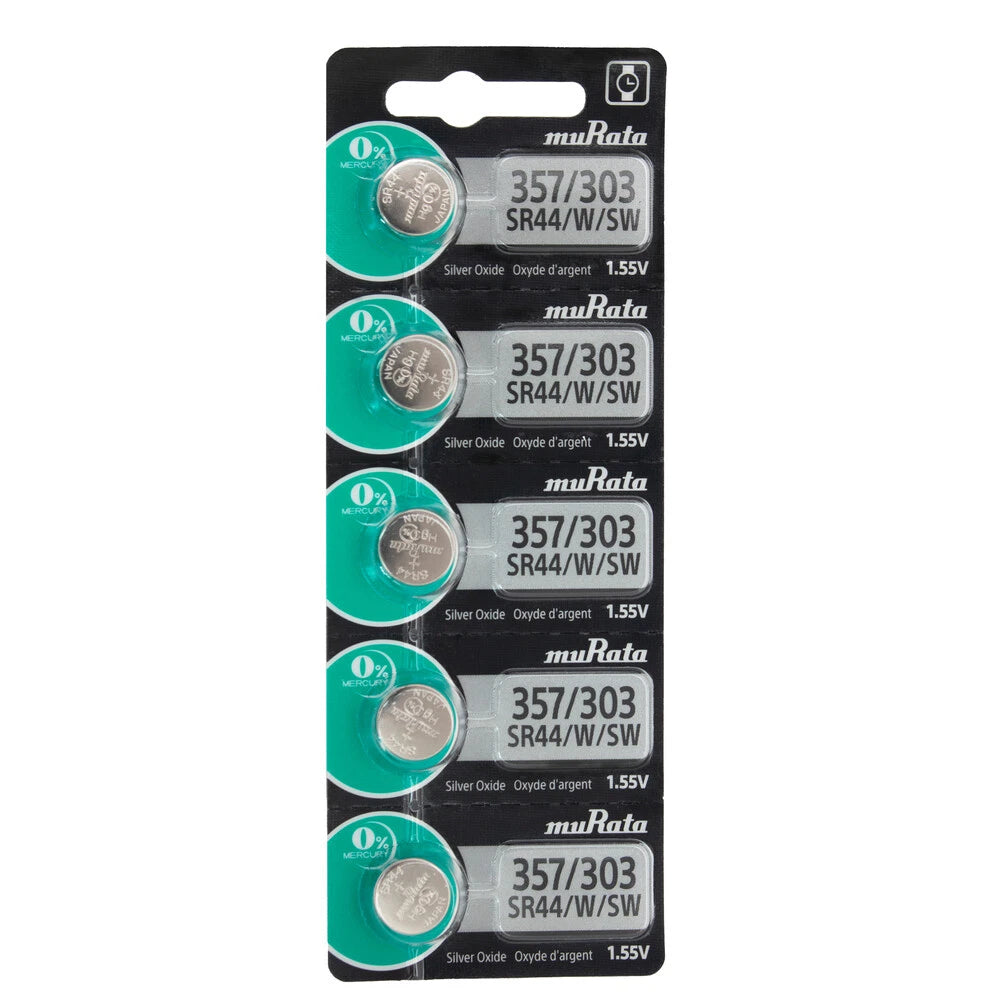 Murata Replaces Sony Silver Oxide 357 Watch Batteries x 10