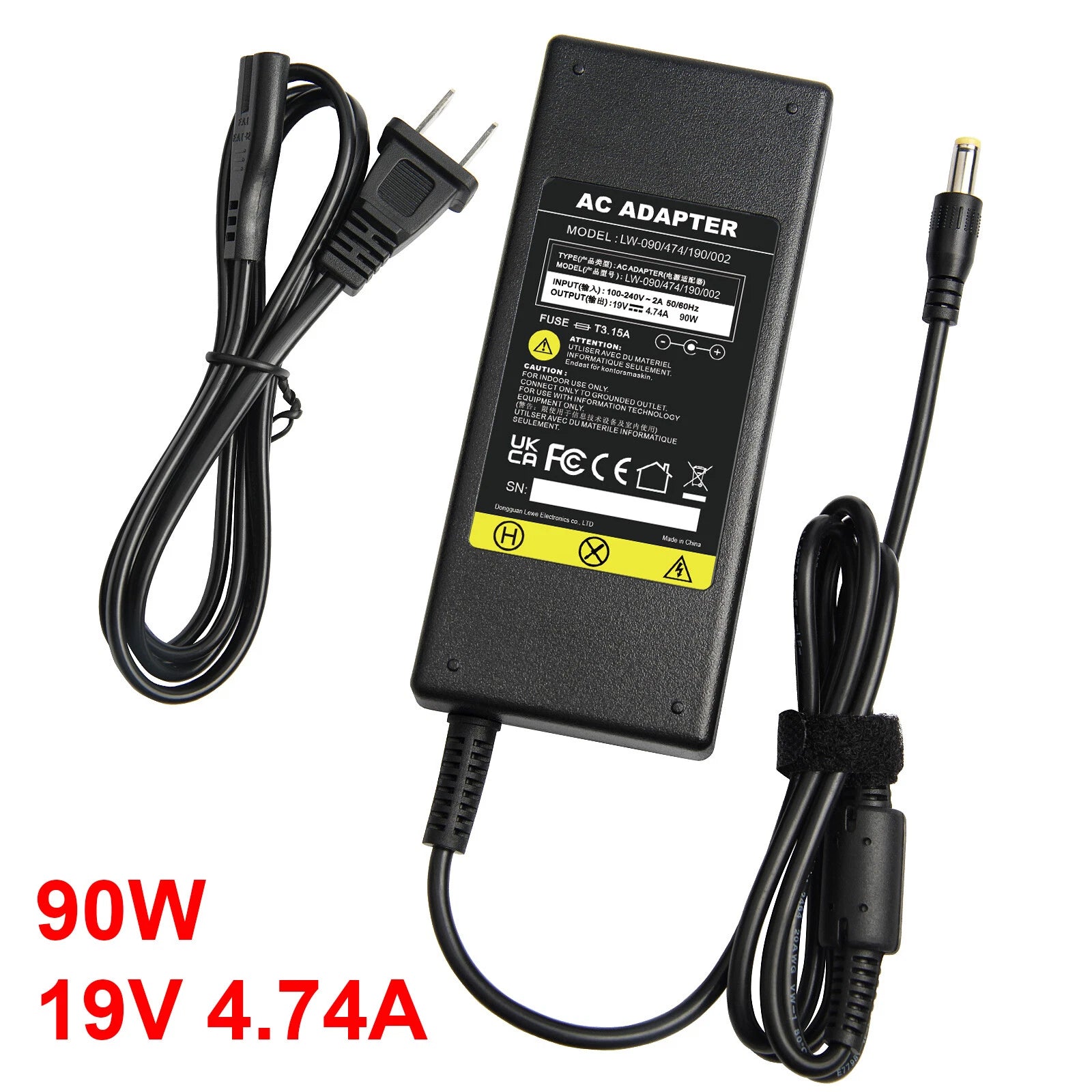 Charger AC Adapter For Getac K120 G1 G2 Fully Rugged Tablet Power Supply Cord