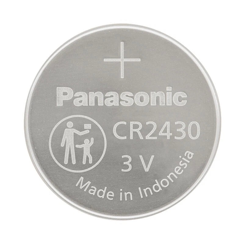 10 Pcs Panasonic CR2430 2430 3v Lithium Coin Cell Battery