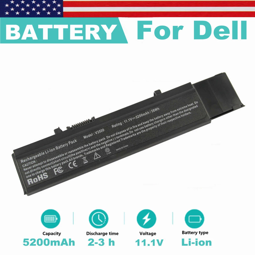 Battery for Dell vostro 3400 3500 3700 7FJ92 4JK6R Y5XF9 04D3C R5PJR CYDWV P09F