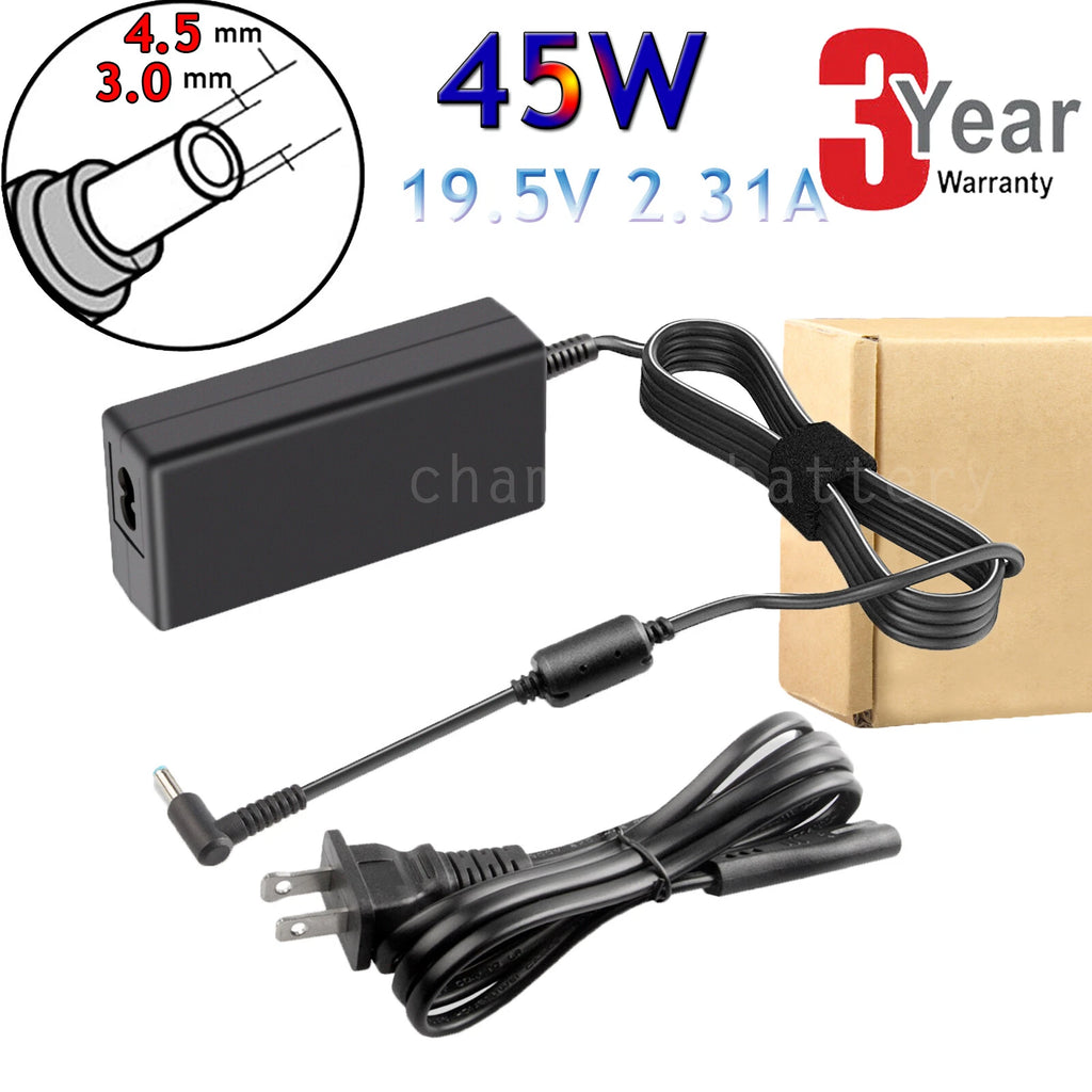 45W Laptop Power Adapter Charger For HP EliteBook 820 G3 820 G4 + Cord