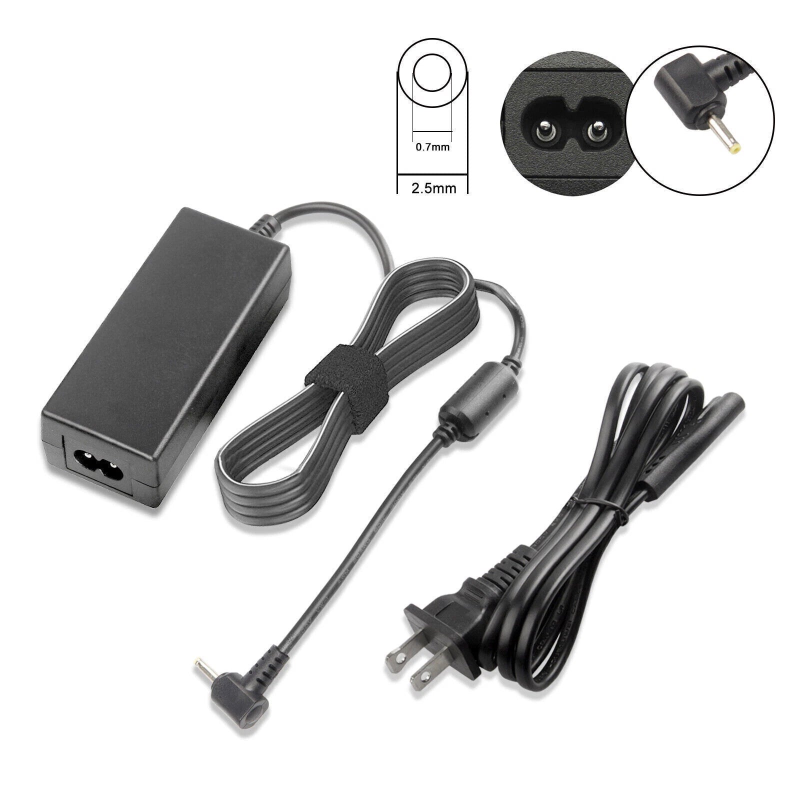AC Adapter for Samsung Chromebook 2 Xe500c12,3 Xe500c13 Xe501c13, PA-1250-98