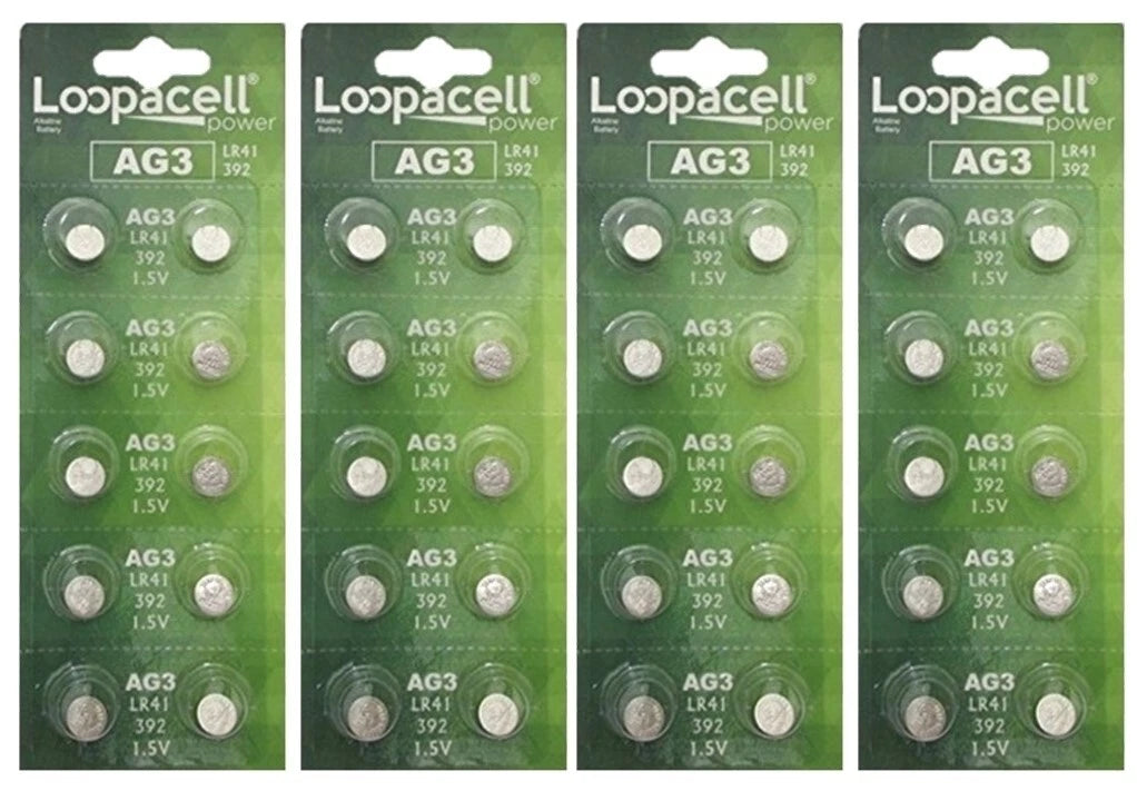 40 Pk AG3 LR41 392 392A SR736 LR736 Alkaline Button Cell Battery