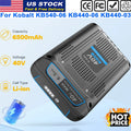 6500mAh Battery For Kobalt 40Volt Max KB440-03 KB2540C-06 KB640-03 KRC 840-03 US