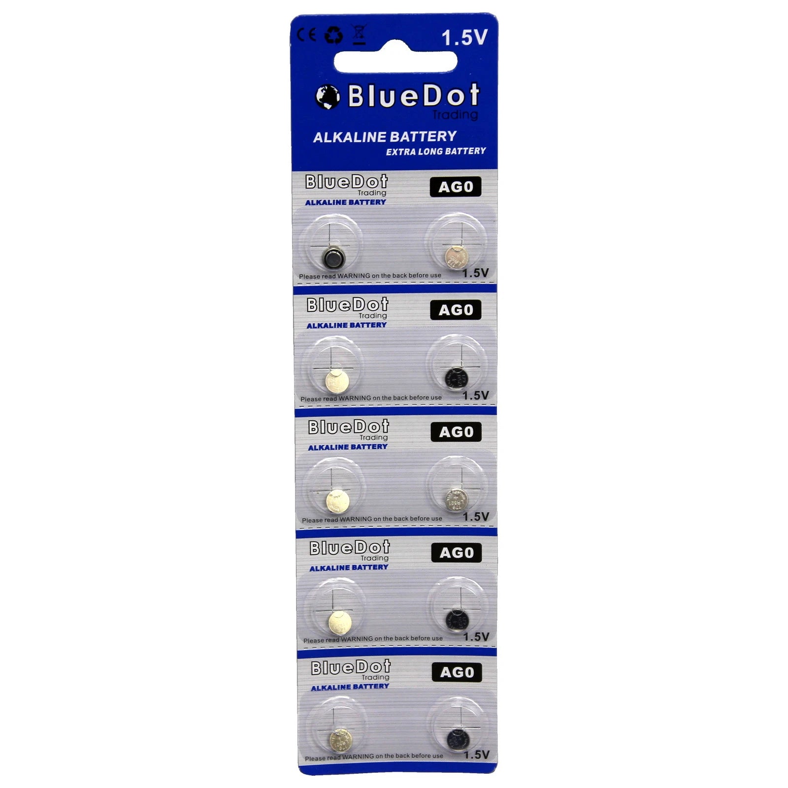 10 pcs AG0 LR512 LR63 SR521SW 379 AGO 618 Alkaline Button Cell Battery USSELLER