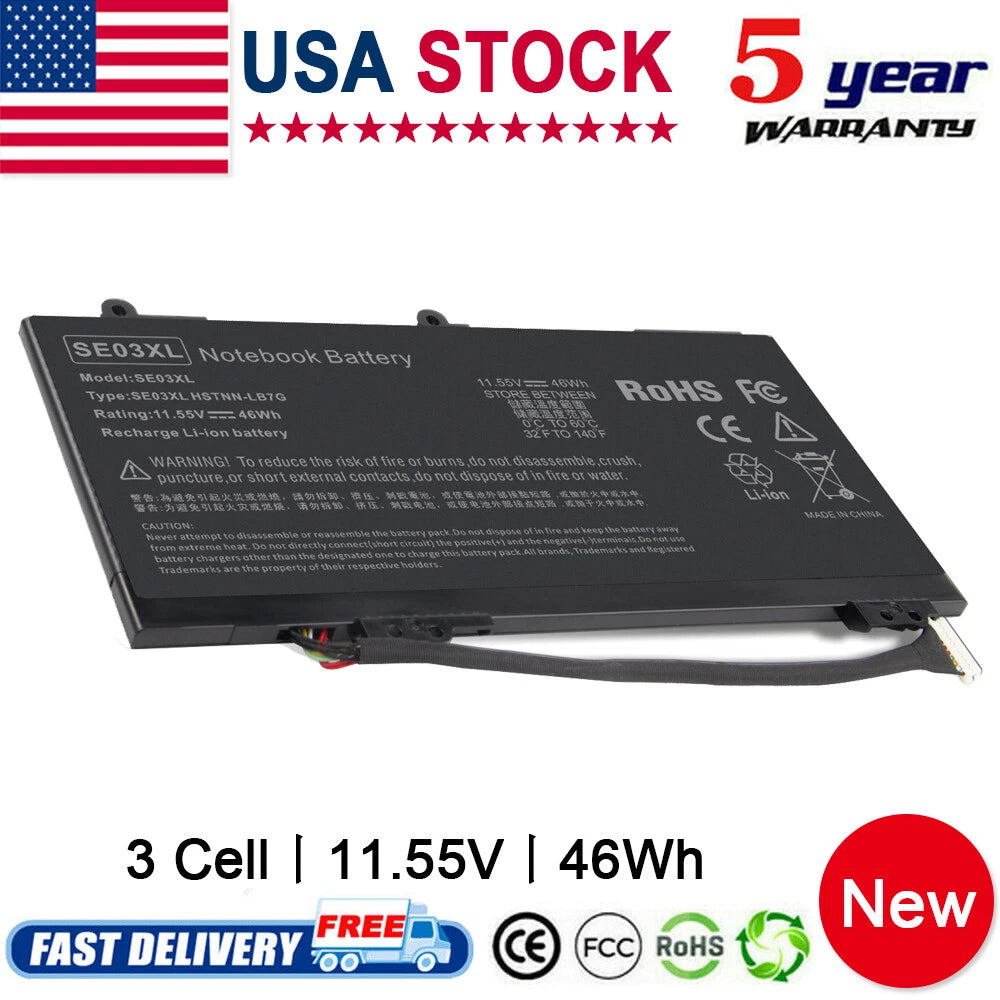 Battery for HP Pavilion 14-AL007NG 14-AL061NR 14-AL050TX TPN-Q171 849568-421