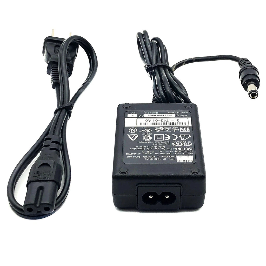 NEW Genuine Cisco AC Adapter ADP-8KB Power Supply 5V 1.5A 5.5x2.5mm