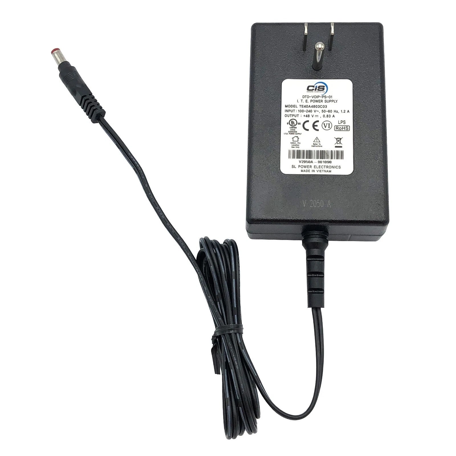 NEW Genuine SL Power 40W AC Adapter for TE40A4803C03 Power Supply 48V