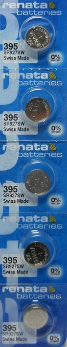 Renata SR927SW Watch and Calculator Batteries x 5