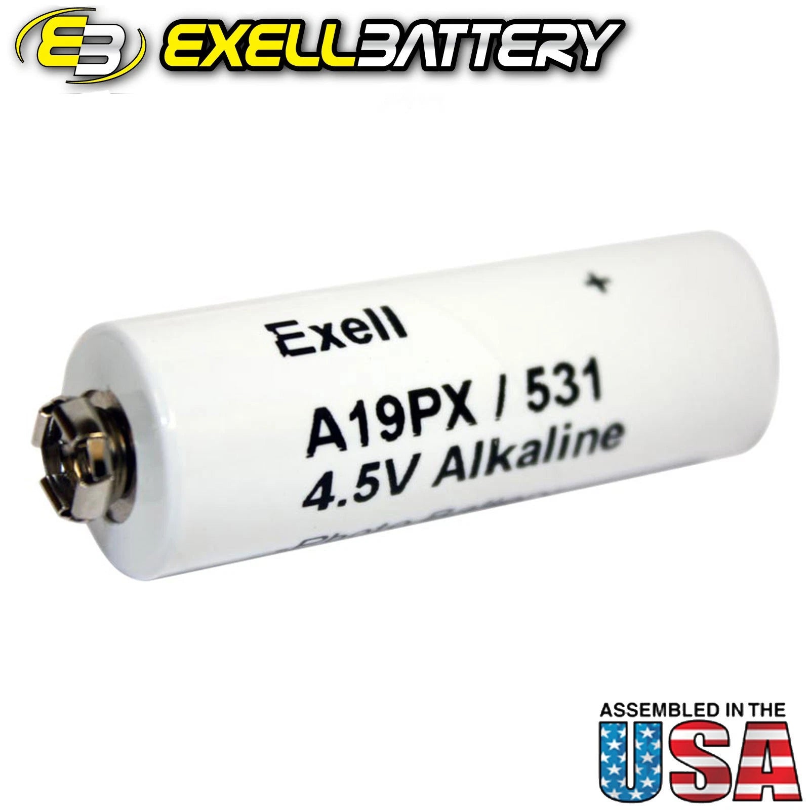 Exell Battery A19PX FIts Polaroid Camera Model 100, 101, 102, 220, 225, 230, 240