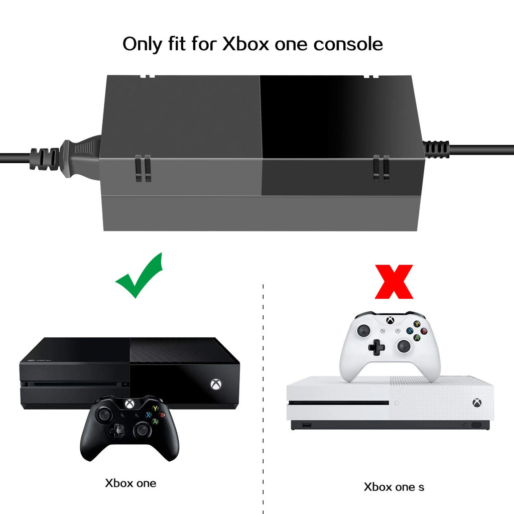 AC Adapter Brick Charger Power Supply Cord Cable for Microsoft XBOX ONE Console