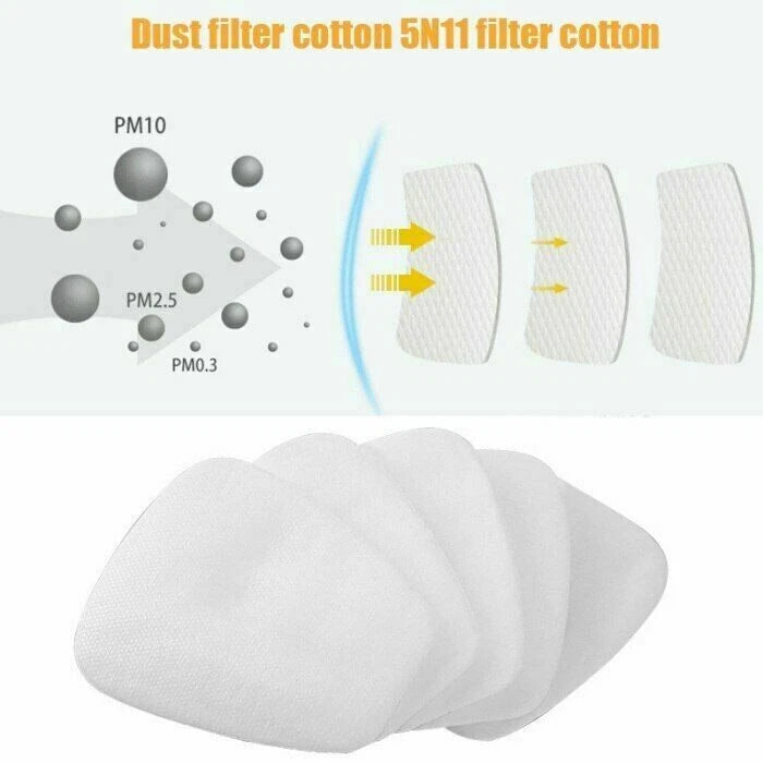 5N11 Cotton Filter/ 6001CN Filter Cartridge/ Cover For 6200 7501 7502 Respirator
