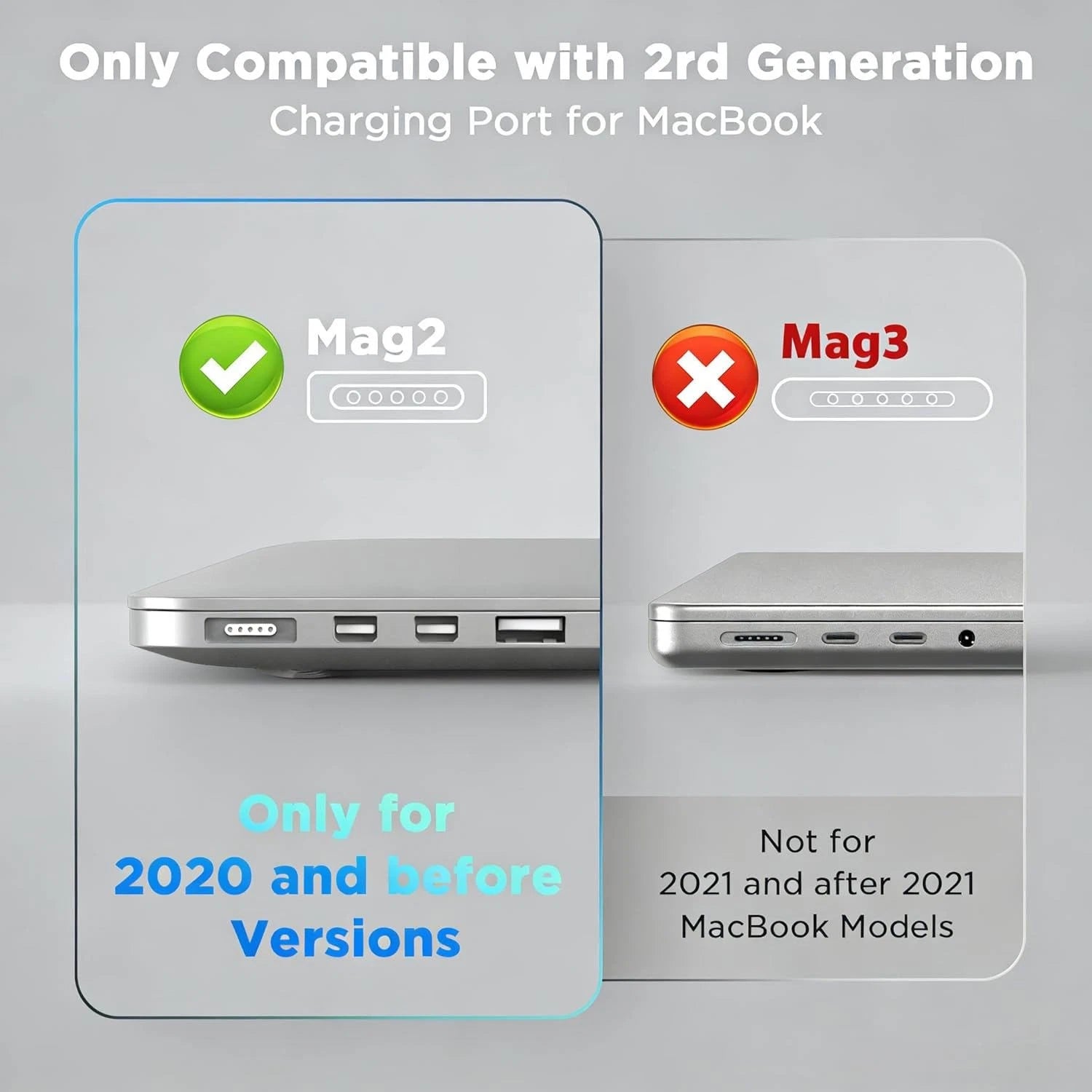 85W T-Tip Power Adapter Charger Macbook Pro Retina 15 17'' 2012-2015 A1424 A1398