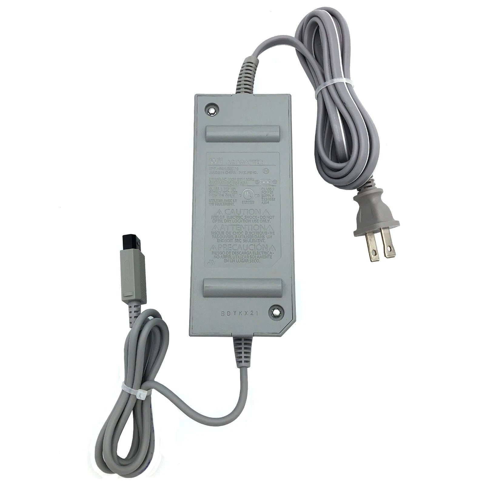 Open Box Nintendo RVL-002(USA) Console 2-Pin AC Adapter Class 2 Power Supply