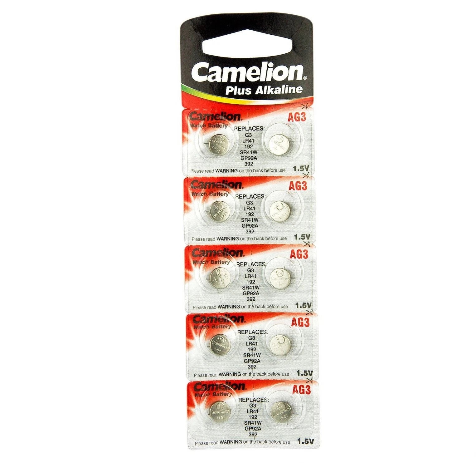 Camelion LR41 Alkaline Batteries 10 Pack