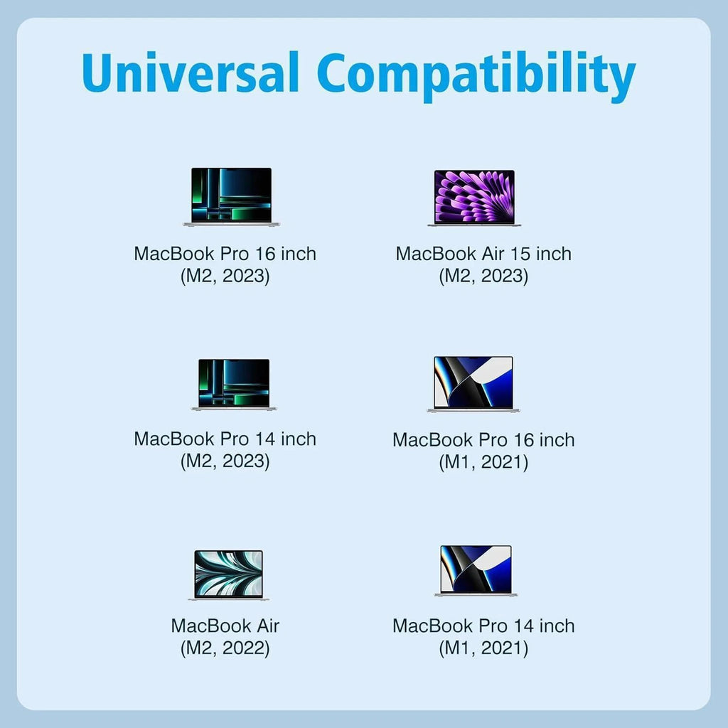 New Charger for MacBook Pro 14 16 inch 2022 2021 M2 M1 Power Adapter USB-C Cable