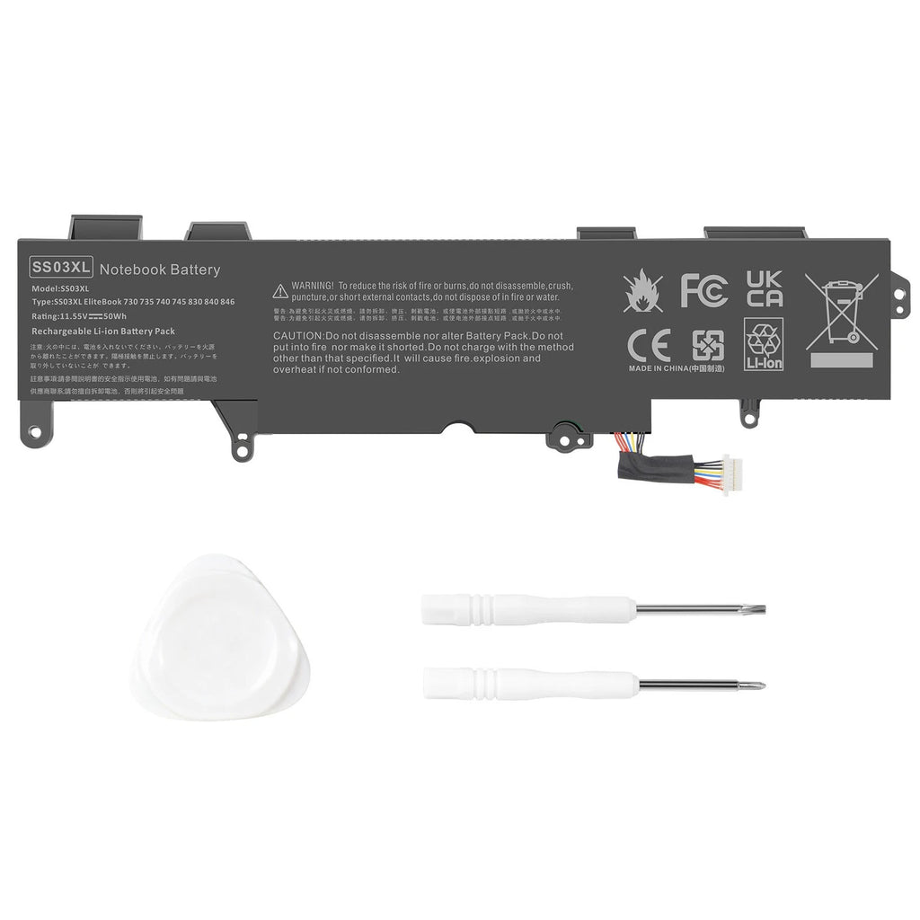Battery SS03XL 933321-855 For HP EliteBook 840 G5 G6 730 740 G5 HSN-I12C 11.55 V