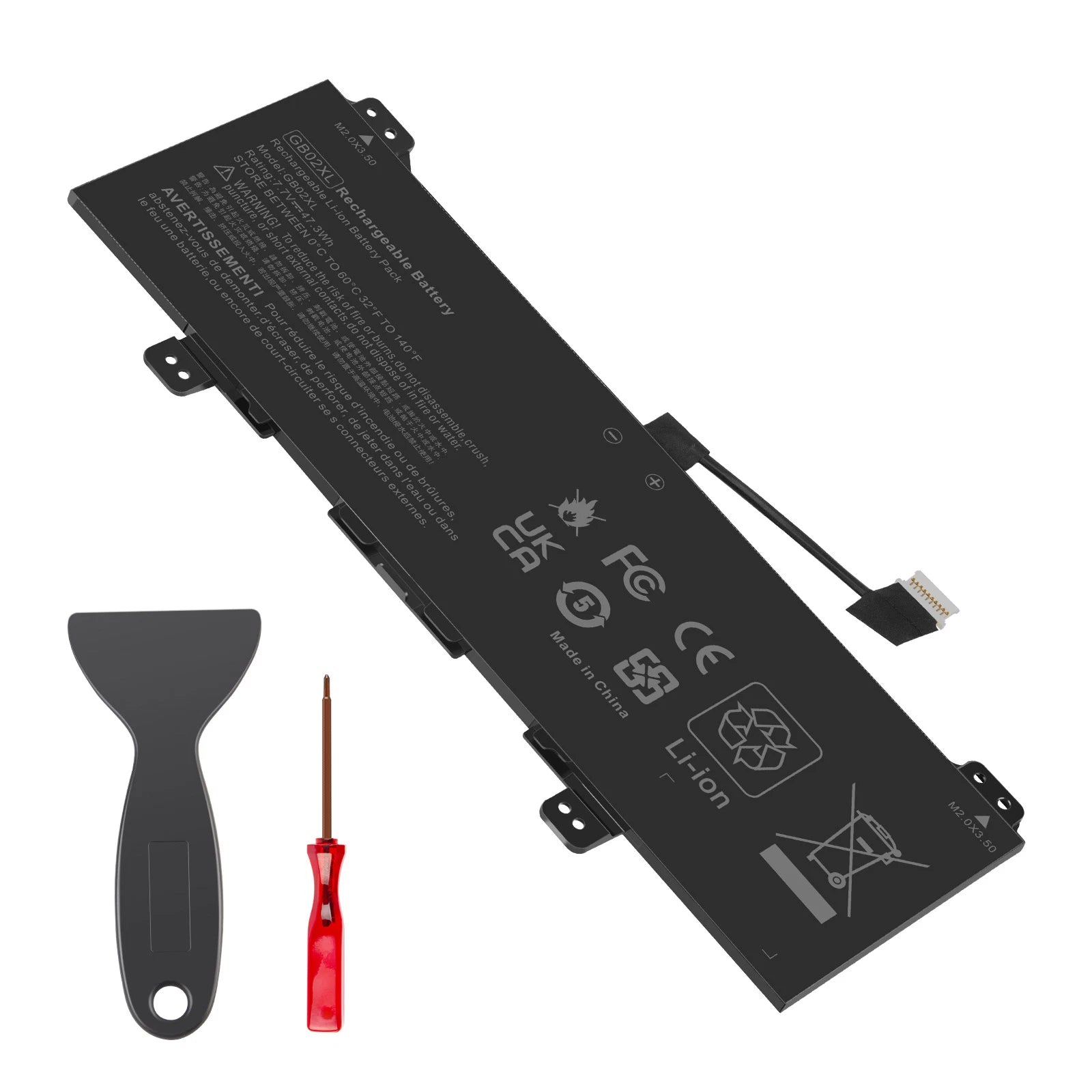 For HP Chromebook X360 14"14B-CA0013DX Battery 7.7V 6000mAh GB02XL L42583-002