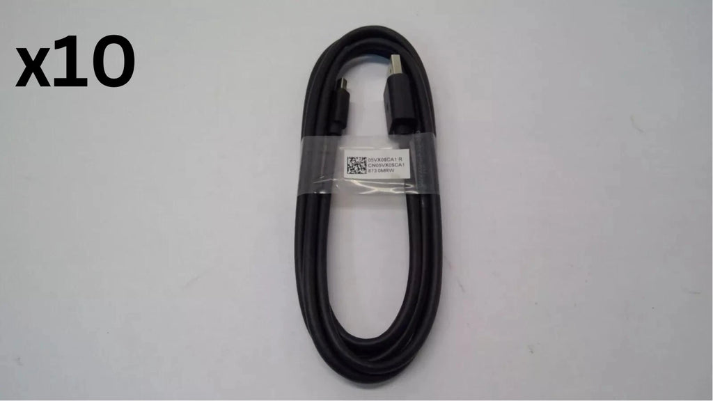 Lot of 10 Mini DisplayPort to DisplayPort Cable Mini DP to DP Adapter HD 6FT