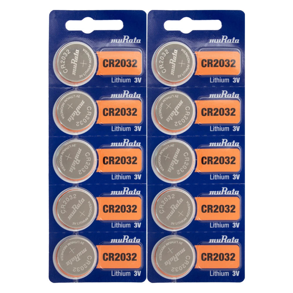 25 Murata CR2032 3V Lithium Coin Battery FRESHLY NEW - USA Seller, Replaces Sony