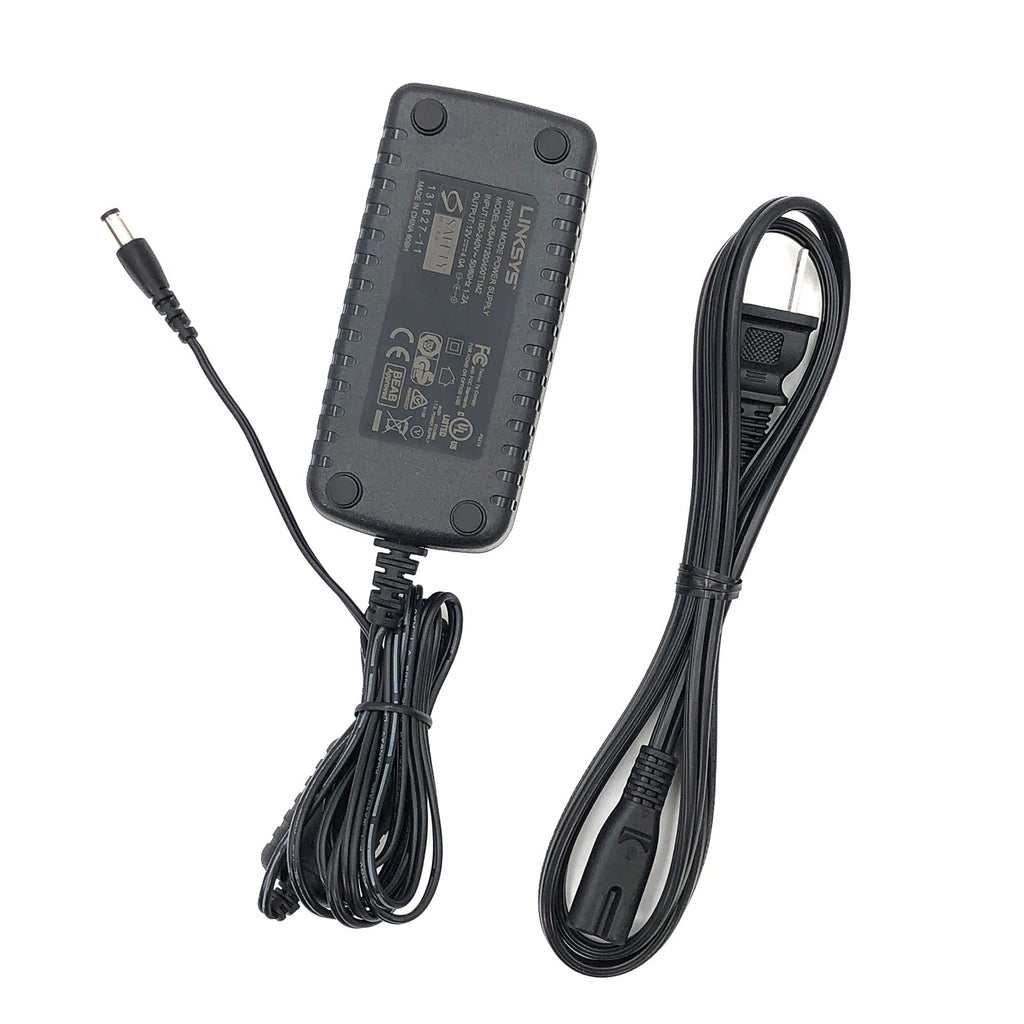 NEW Genuine Linksys 48W Switch Mode Power Supply KSAH1200400T1M2 12V 4A Adapter