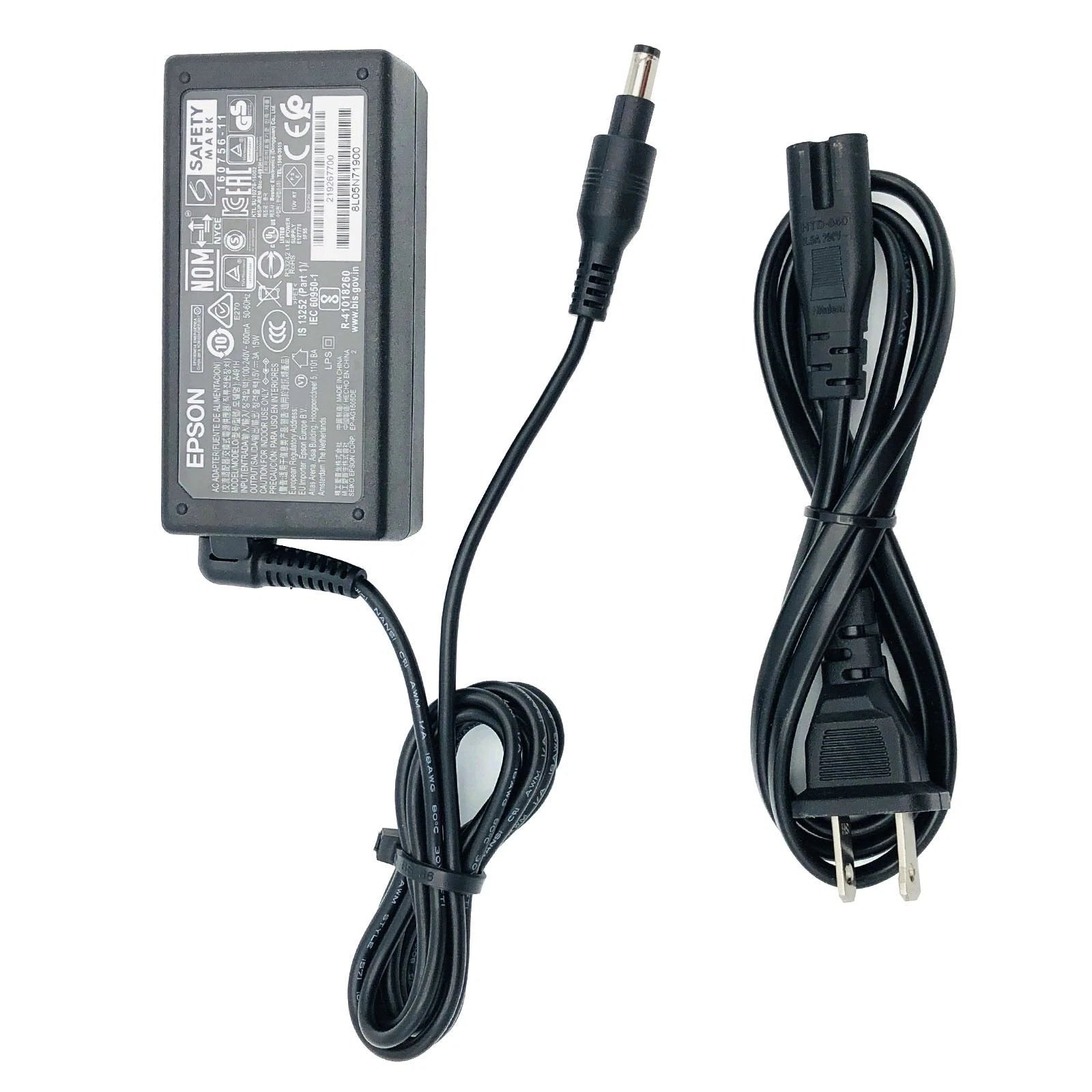 Brand New Original Epson AC Adapter for Workforce ES-200 ES-300W DS-320 Scanners