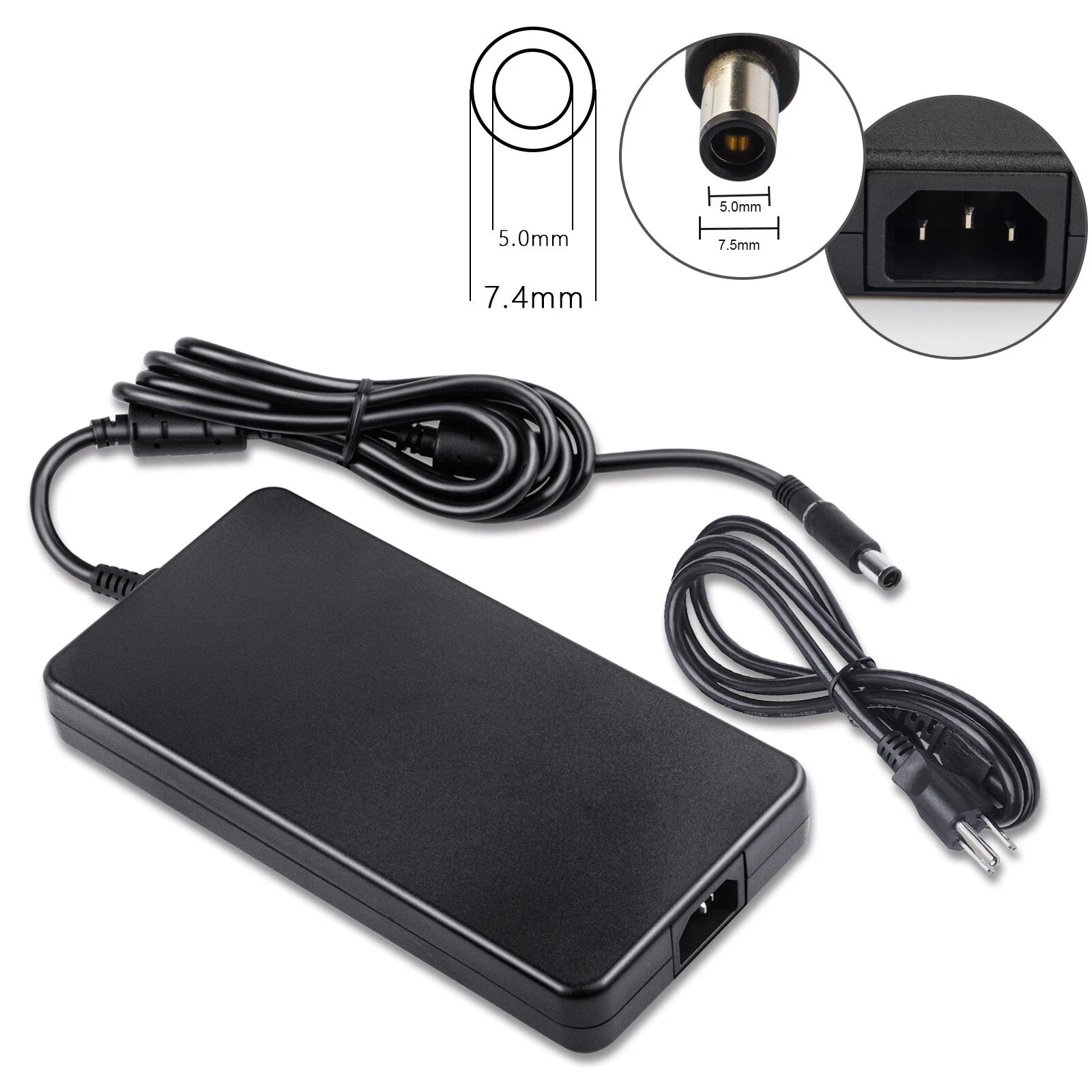 For DELL 240W 19.5V 12.3A AC ADAPTER POWER SUPPLY 0J211H 0FWCRC 0FHMD4