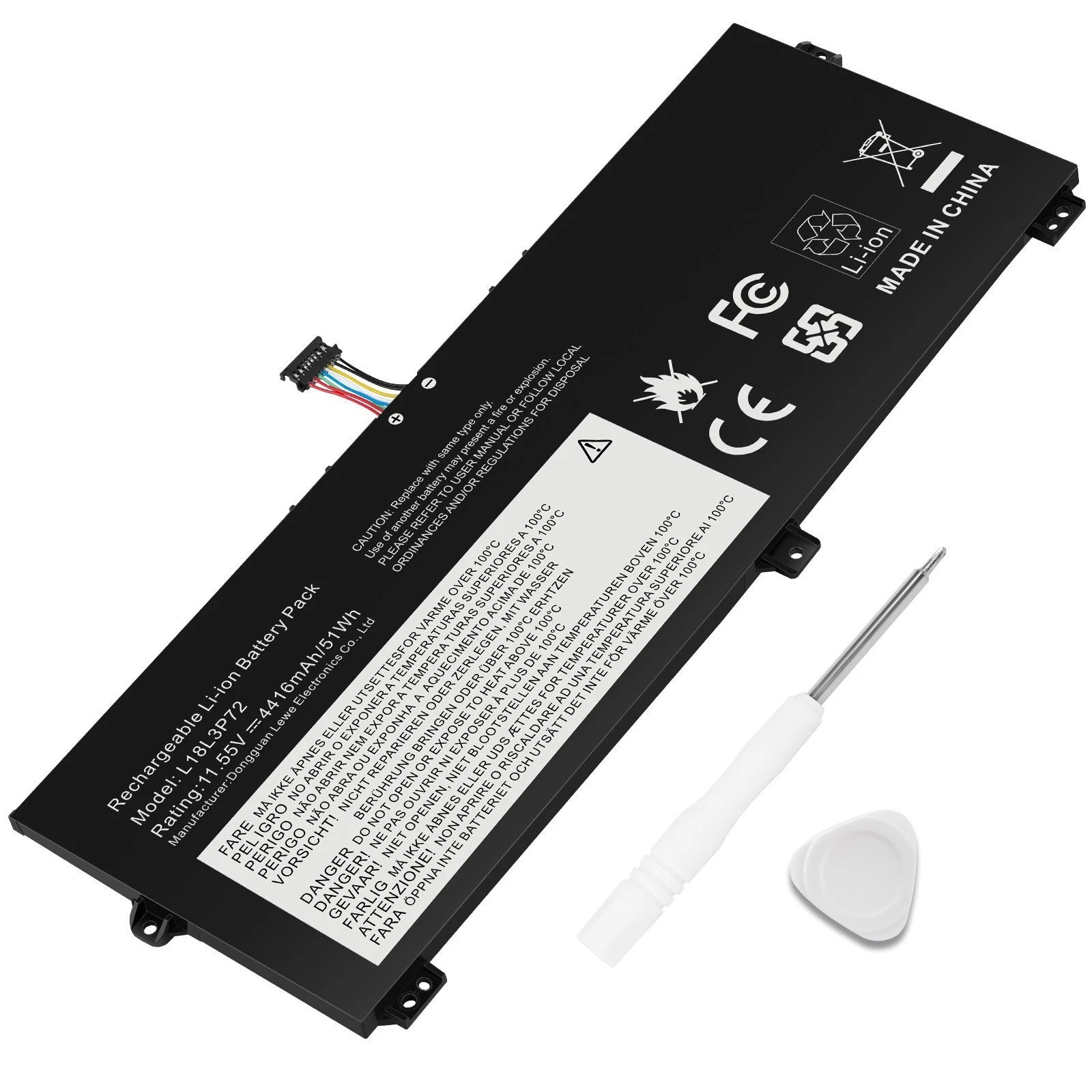 L18M3P72 L18L3P72 Laptop Battery For Lenovo ThinkPad X13 Yoga Gen 1 X390 Yoga US