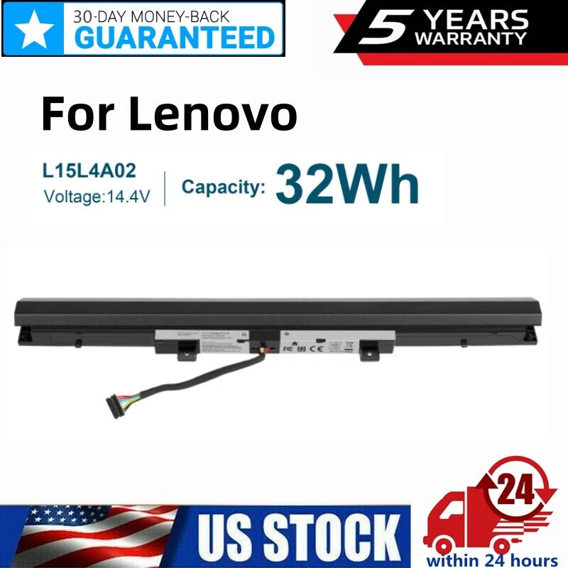 L15L4A02 Battery For Lenovo IdeaPad B50-50 100-15IBD 80QH00BCUS 5B10H70338
