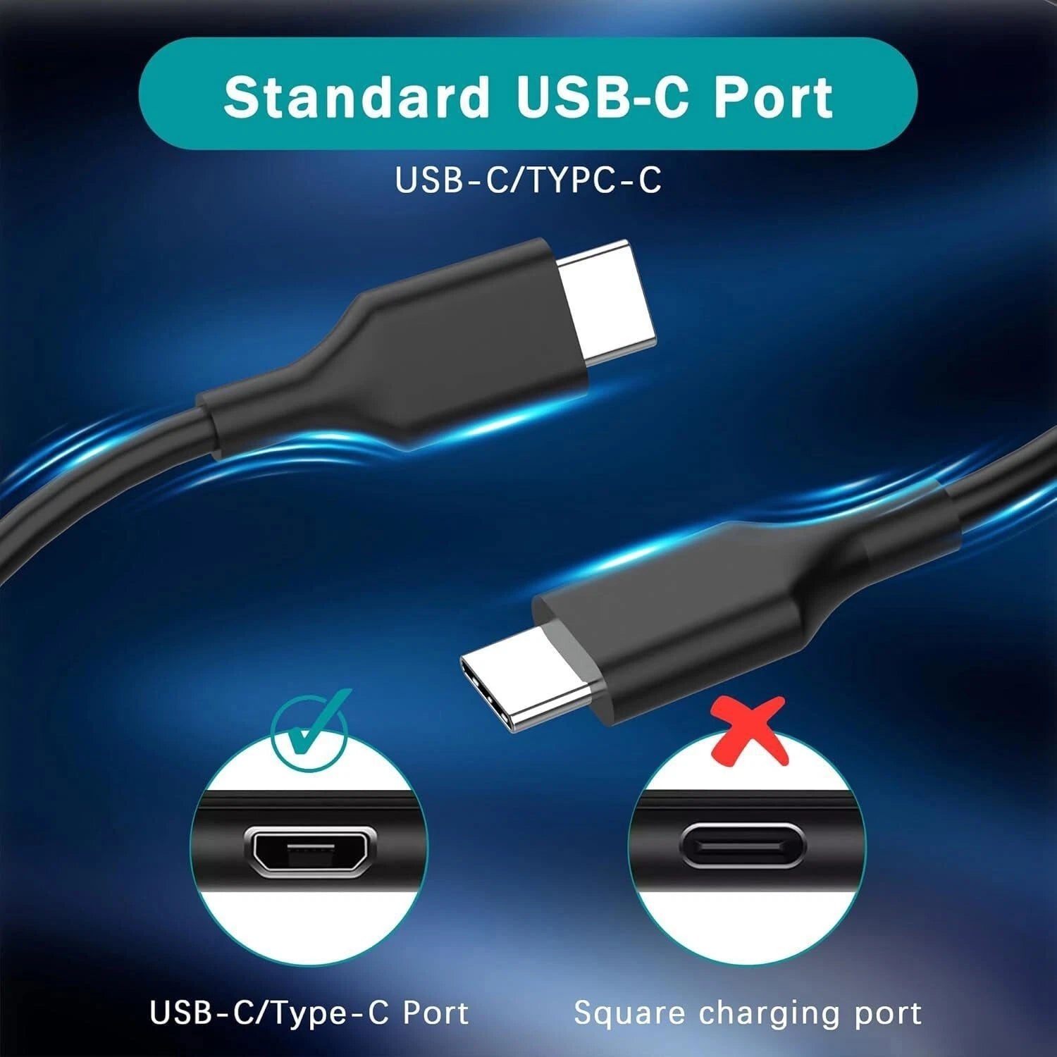 LOT x10 for Lenovo 45W USB-C Power Adapter Charger Chromebook Laptop etc TESTED