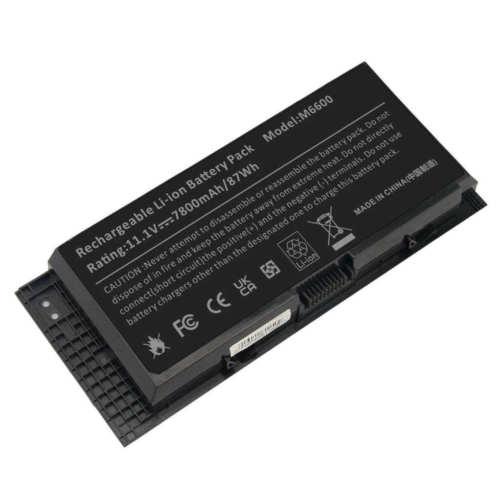 9 Cell M6600 Battery for Dell Precision M4600 M4700 M4800 M6700 M6800 Type FV993