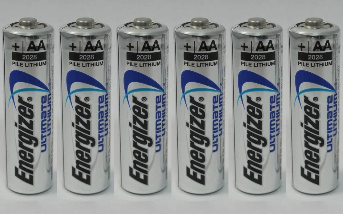 6 Energizer L91BPF-6 Ultimate Lithium AA Battery Bulk
