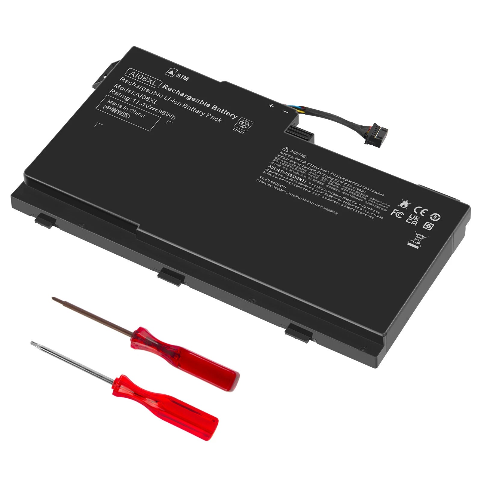 AI06XL 808397-421 BATTERY FOR HP ZBook 17 G3 Xeon HSTNN-LB6X HSTNN-C86C